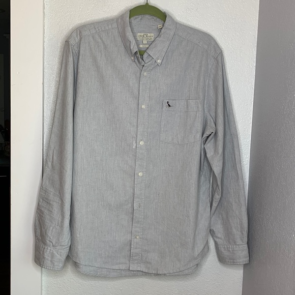 Jack Wills Wadsworth Plain Oxford Long 